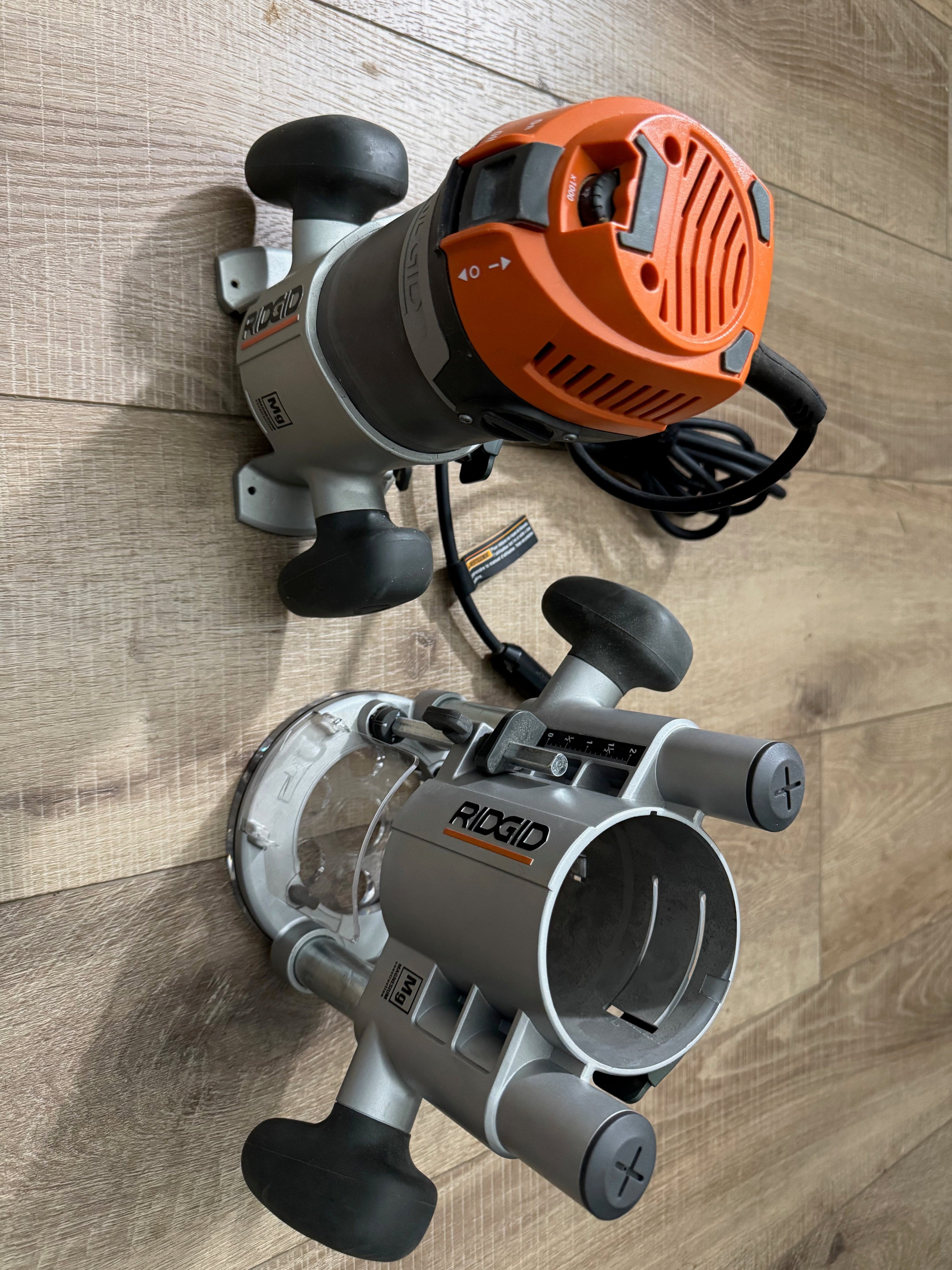 Toolday Garage RIDGID R29001 Router