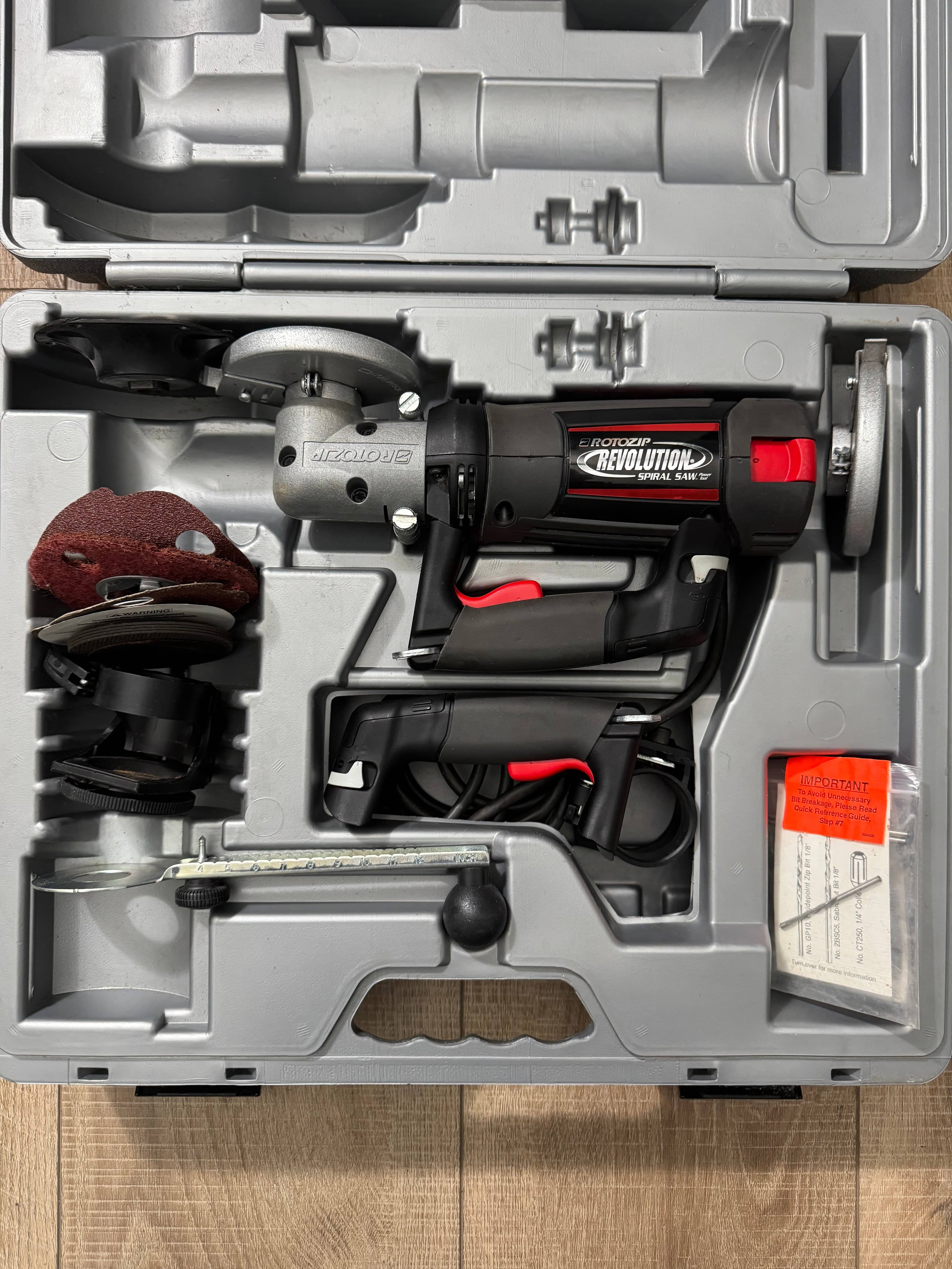 Toolday Garage Rotozip Spiral Saw