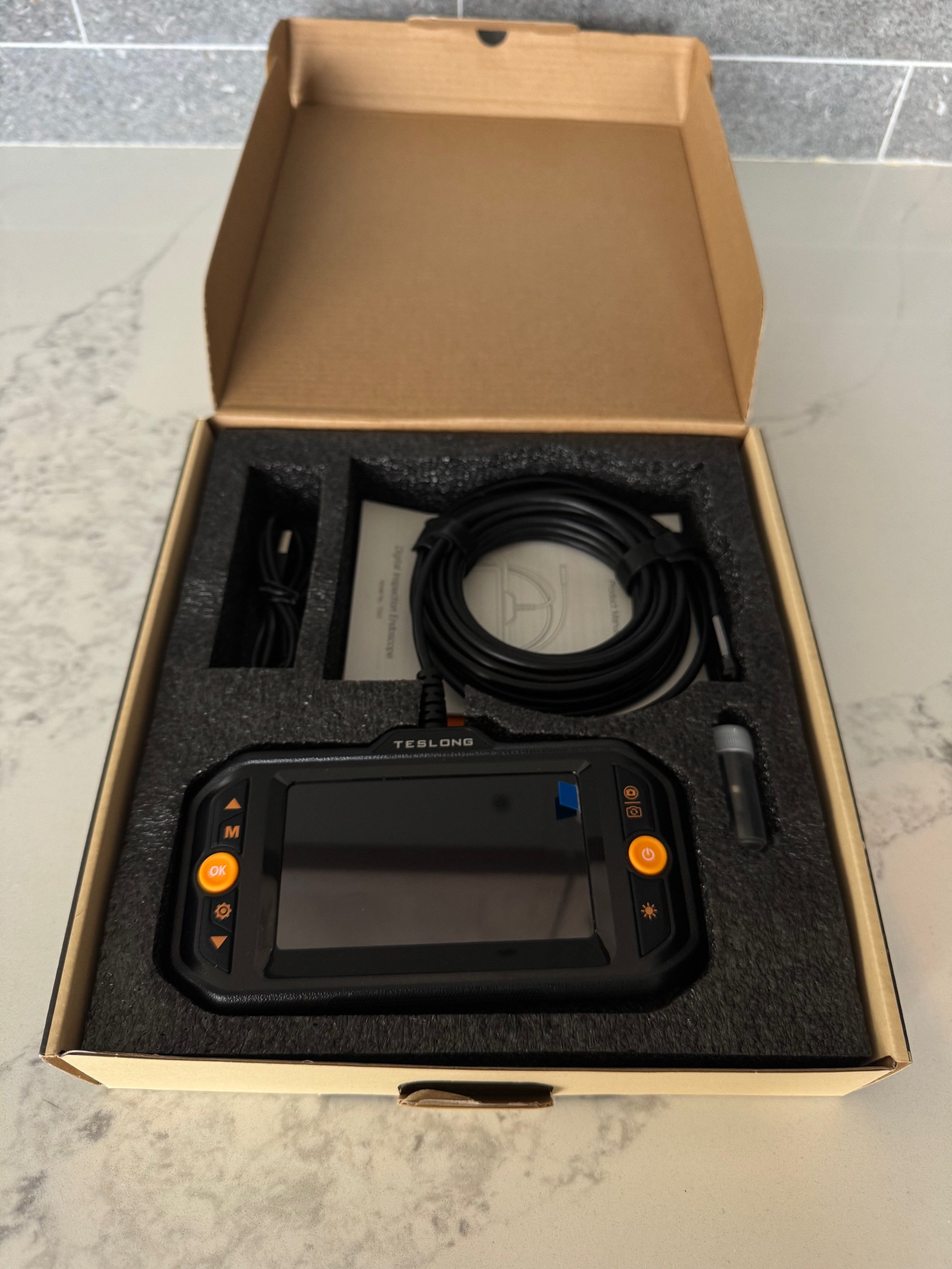 Toolday Garage Teslong Digital Borescope Inspection Camera